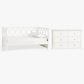 Elsie Daybed &amp; 6-Drawer Dresser Set