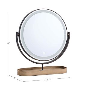 Light-Up Vanity Mirror (18"x19")
