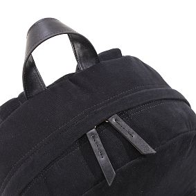 Black Everyday Denim Backpack