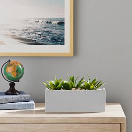 Faux Potted Agave Succulant