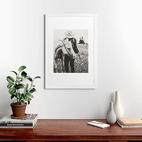 Cowgirl and Her Horse Art