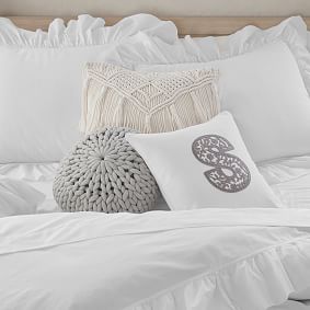 Garden Monogram Pillow Cover