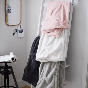 Pintuck Plush Throw