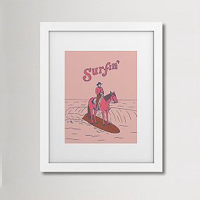 Surfin' Cowboy Art
