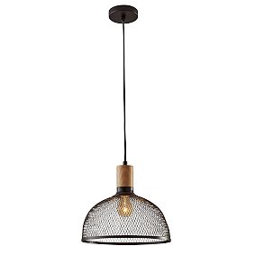 Mesh Metal Hanging Pendant (10"-13")