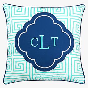 Mix N Match Monogram Pillow Cover