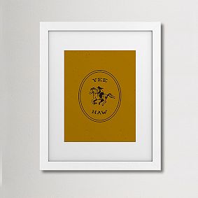 Yee Haw Gold Art