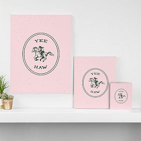 Yee Haw Pink Art