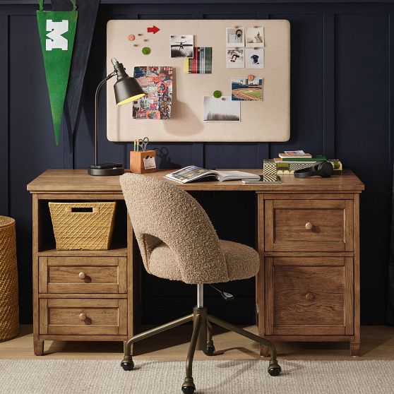 Beadboard Smart Storage Desk (59.5")