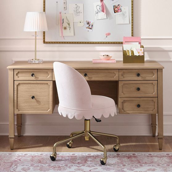 Lilac Classic Desk | Pottery Barn Teen