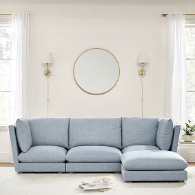 Skye Sofa and Ottoman Set (96")