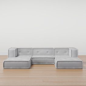 Cushy U-Shaped Sectional Set (96")