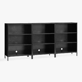 Locker 3-Cubby Bookcase, Set of 3 (90")