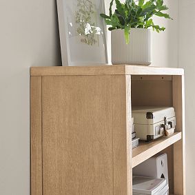 Costa Storage Desk &amp; Bookcase Set (120")