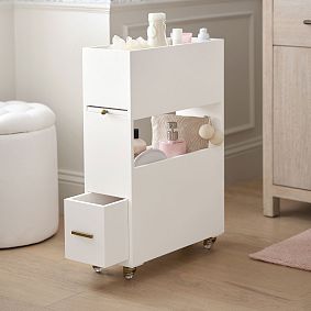 Glam Compact Beauty Storage Cart (18"x26")