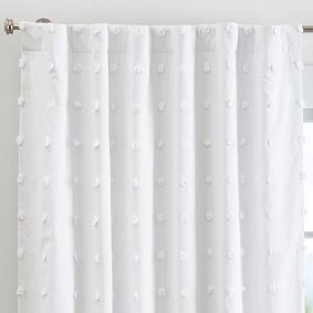 Tufted Dot Blackout Curtain