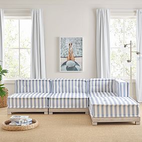 Cushy Lounge L-Shaped Sectional Set (96")