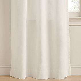 Evelyn Linen Light-Filtering Curtain