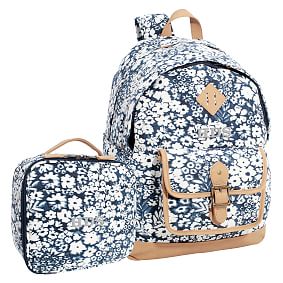 Northfield Navy Nest Backpack &amp; Cold Pack Lunch Bundle