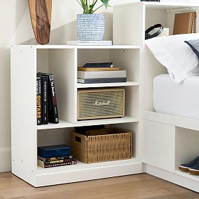 Stack Me Up Storage Bed &amp; Mixed Shelf Bookcase Set​