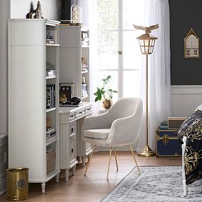 Colette Smart Storage Desk &amp; Bookshelf Set