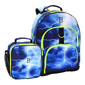Gear-Up Storm  Backpack &amp; Classic Lunch Box Bundle, Set of 2