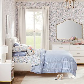 Rifle Paper Co. Bramble Fields Cream Organic Sheet Set