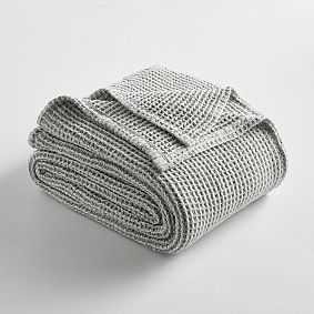 Pottery Barn Waffle Weave Blanket - Thumbnail 2