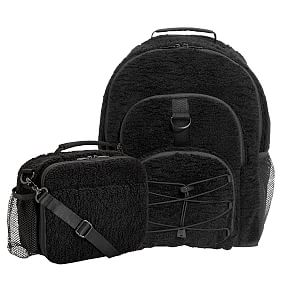 Sherpa Black Backpack &amp; Cold Pack Lunch Bundle