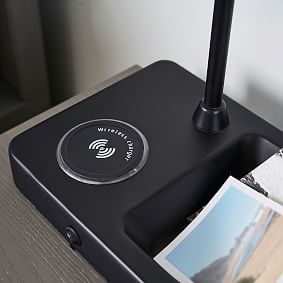 Catchall Wireless Charging Lamp with USB