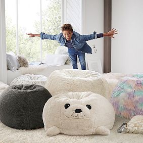 Large Seal Critter Bean Bag Chair