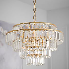 Monique Lhuillier Crystal Chandelier (18")