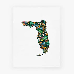 Rifle Paper Co. Florida Wildflowers Print