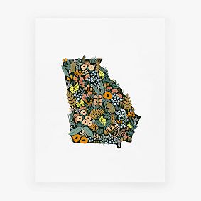 Rifle Paper Co. Georgia Wildflowers Print