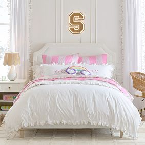 Stoney Clover Lane Rainbow Scallop Duvet Cover