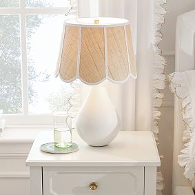 Frankie Woven Grass Cloth Table Lamp (19.75")
