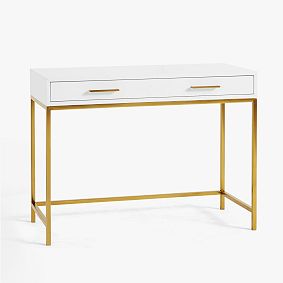 Open Box: Blaire Writing Desk (40") - Simply White