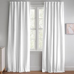 Quincy Cotton Canvas Blackout Curtain