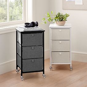 Rolling 3-Drawer Cart