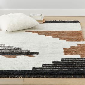 west elm x pbt Colca Wool Rug - Natural Multi