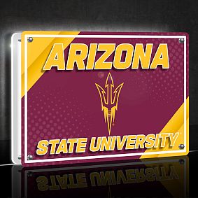 College Rectangle Desktop LED Light (7")