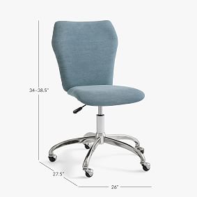 Jute Cotton Dark Blue Airgo Desk Chair