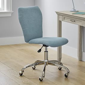 Jute Cotton Dark Blue Airgo Desk Chair