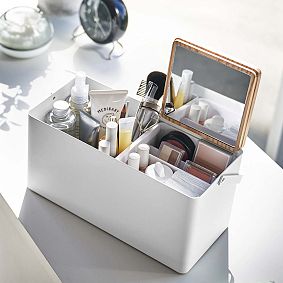 Makeup Organizer with Mirror