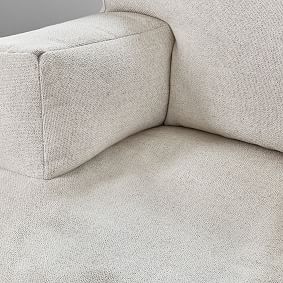 Tweed Ivory Eco Lounger