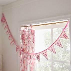 LoveShackFancy Happy Halloween Pennant Garland