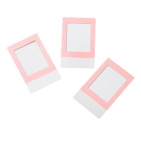 Blush Locker Decal Picture Frame, Set of 3