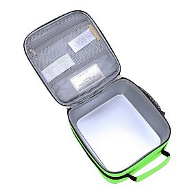 Gear-Up Neon Green Solid  Lunch Box