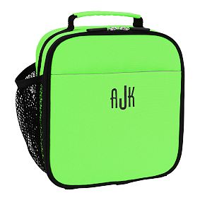 Gear-Up Neon Green Solid  Lunch Box