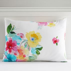 Hope for Flowers by Tracy Reese Organic Bright Bouquet Duvet Cover
